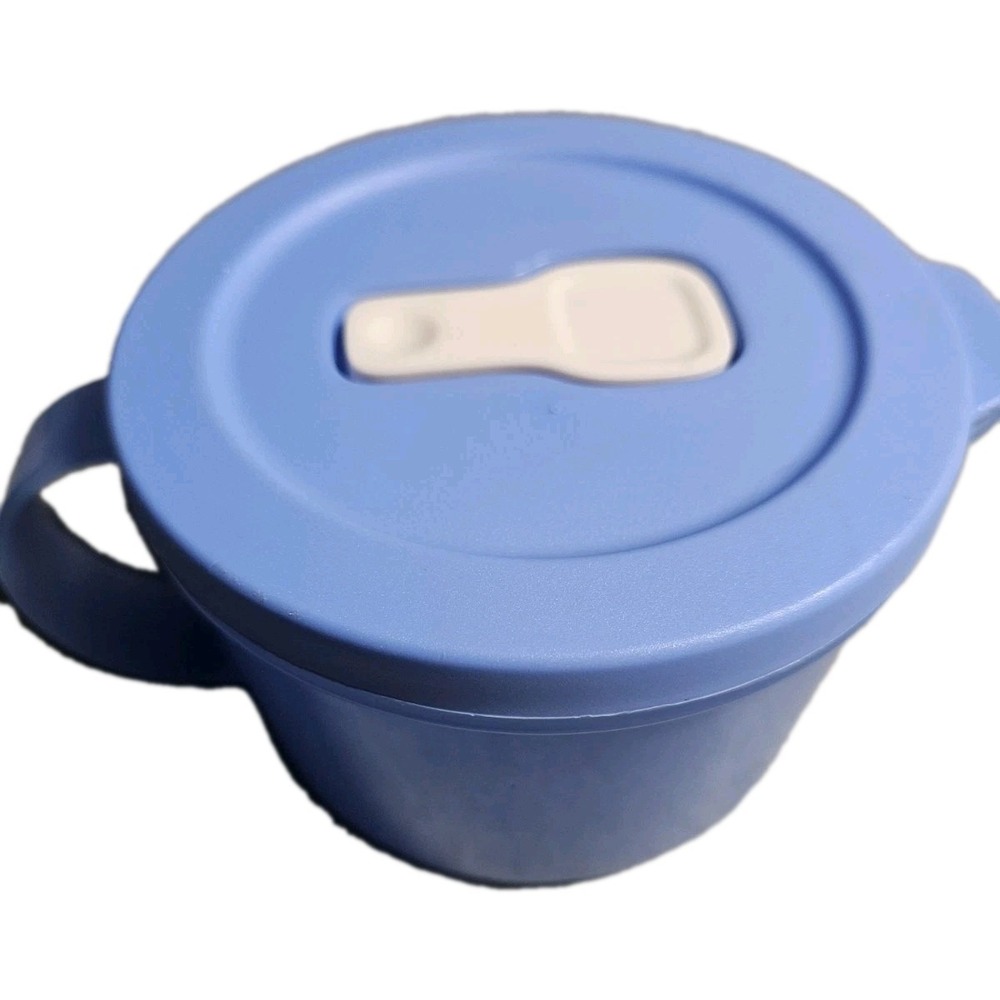 Tupperware Crystalwave Microwave Soup Mug 2Cup Size Different Colors NEW!